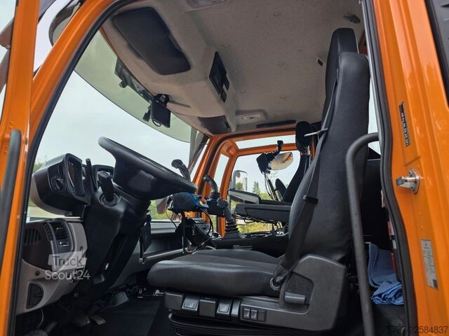 Speciale doeleinden vrachtwagen UNIMOG U427L mit Mulag MFK500 & MHU+Aebis Schmidt Strat