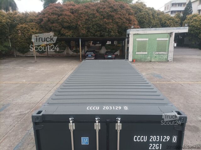 Conteneur d'expédition 20 Fuß RAL9005 CONTAINER SEECONTAINER LAGERCONTAINER SELF STORAGE NEU