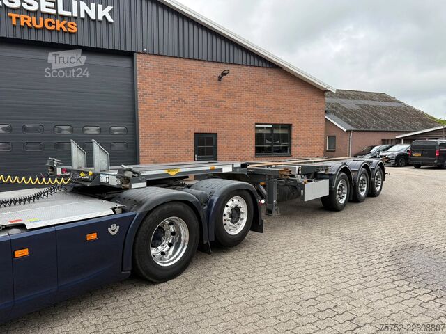 Konténerszállítás Broshuis MFCC MFCC 2x20 40 45FT Liftas LED NL Trailer AP...