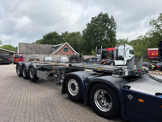 Konténerszállítás Broshuis MFCC MFCC 2x20 40 45FT Liftas LED NL Trailer AP...