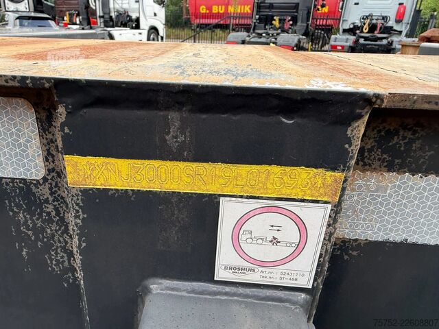 Konténerszállítás Broshuis MFCC MFCC 2x20 40 45FT Liftas LED NL Trailer AP...