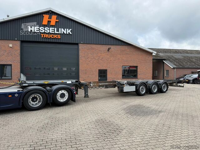 Konténerszállítás Broshuis MFCC MFCC 2x20 40 45FT Liftas LED NL Trailer AP...