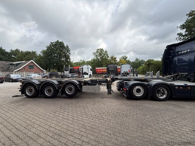 نقل الحاويات Broshuis MFCC MFCC 2x20 40 45FT Liftas LED NL Trailer AP...