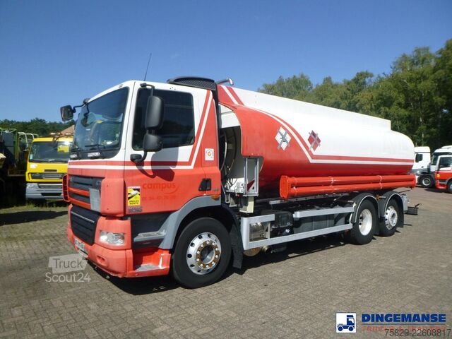 Camion-citerne DAF CF 85.360 6x2 fuel tank alu 19 m3 / 5 comp