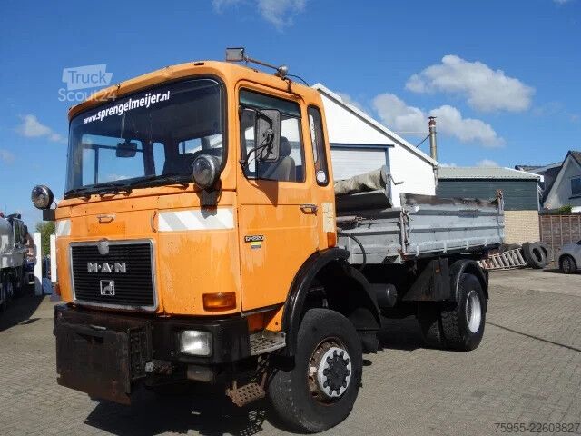 Volquete MAN 16-222 MEILER KIPPER 4X4