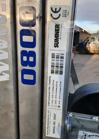 Materiallift Sumner Contractor Lift Model 2124 7,20m