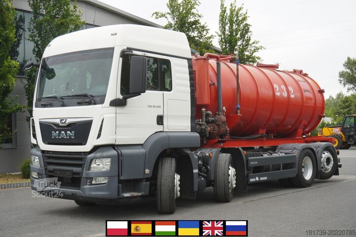 Cisterna za gnojevko MAN TGS 35.420 8×2 /NEW septic barrel 13000L