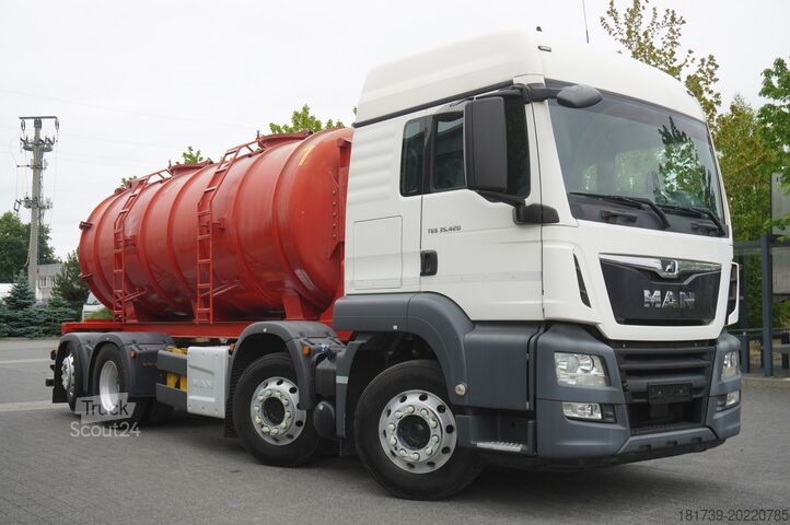 Cisterna za gnojevko MAN TGS 35.420 8×2 /NEW septic barrel 13000L