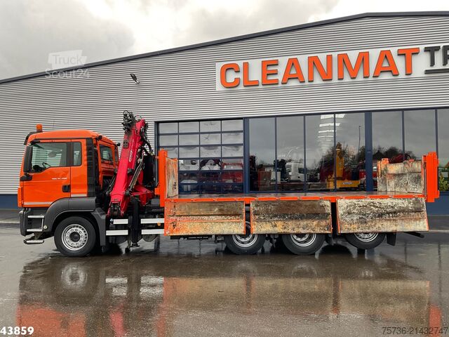 Самосвал с краном Man TGS 35.400 8x4 Euro 6 Palfinger 17 Tonmeter Z-k...