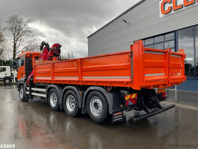 Самосвал с краном Man TGS 35.400 8x4 Euro 6 Palfinger 17 Tonmeter Z-k...