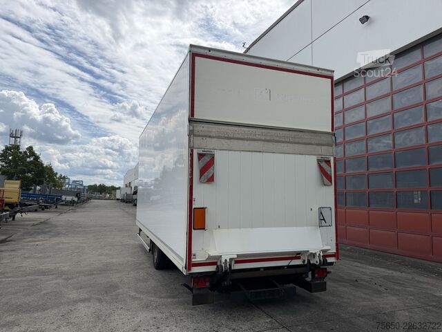 مقطورة صندوقية Ackermann Z-KA-F10.5/7,6  1 Achs Kofferanhänger mit Ladebordwand 10,5 t GG