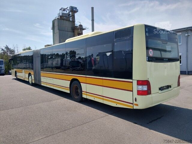 зчленований автобус MAN Lion´s City Gelenkbus Klima