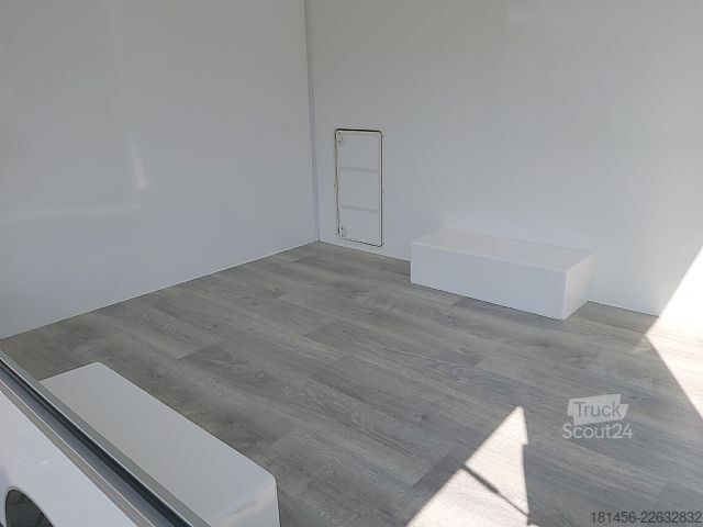 Myyntitraileri trailershop 250x200x230cm retro style für DIY Ausbau verfügbar