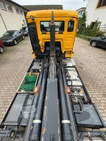 Hakowiec MAN TGS 26.470 6x2 BLL Abroller Meiller RS21.65 Funk