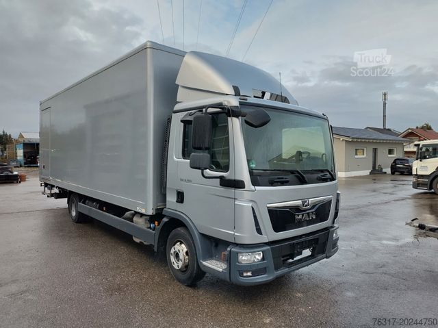 Fourgon tôlé MAN TGL 8.180 Koffer 7,20 m, E6, LBW Palfinger 1 to.