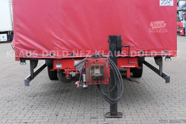 Remorque ouverte avec bâche  Heck HK 8300 Anhänger Pritsche Plane 50m³