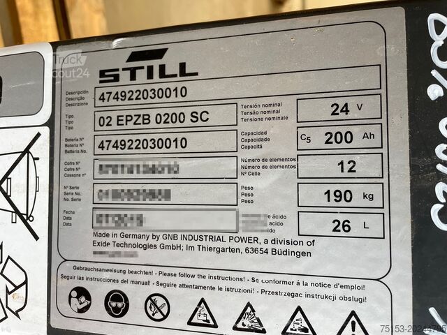 Unbekannt Exide 24 Volt I 2EPzB 200