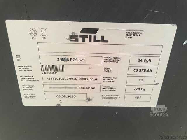 Unbekannt Hawker 24 Volt I 3 PZS 375