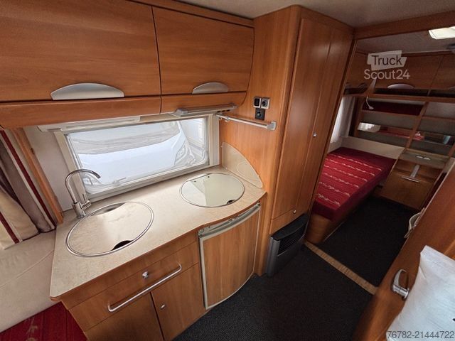Wohnwagen HYMER/ERIBA Nova 532 Truma*Markise*TV*Einzelbetten