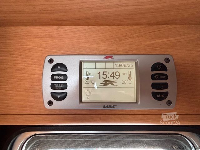 Alkóvos lakókocsi LAIKA EcoVip 9.1g Iveco 35.C15, Zwillingsr, 1.Hand