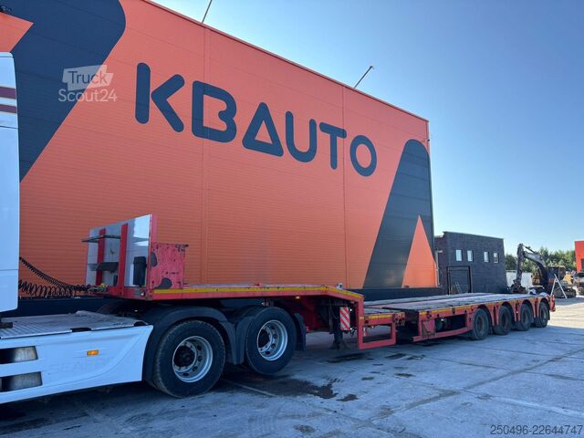 Cargador bajo Kässbohrer LB4E EXTENDABLE / 2 LAST AXLES STEERED