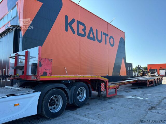 Cargador bajo Kässbohrer LB4E EXTENDABLE / 2 LAST AXLES STEERED