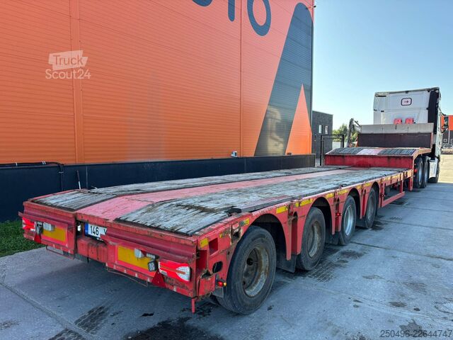 Cargador bajo Kässbohrer LB4E EXTENDABLE / 2 LAST AXLES STEERED