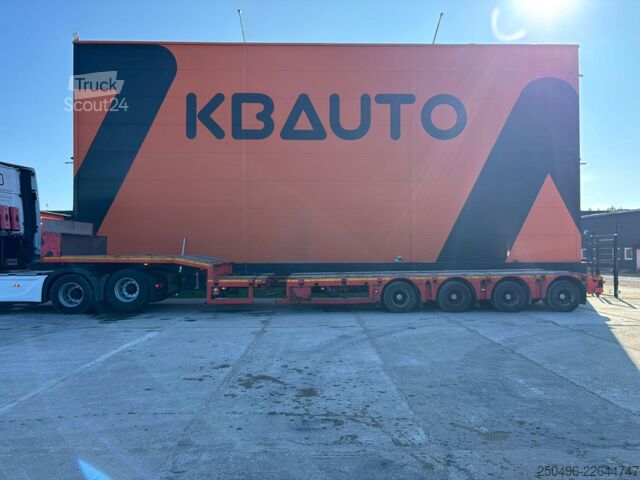 Cargador bajo Kässbohrer LB4E EXTENDABLE / 2 LAST AXLES STEERED