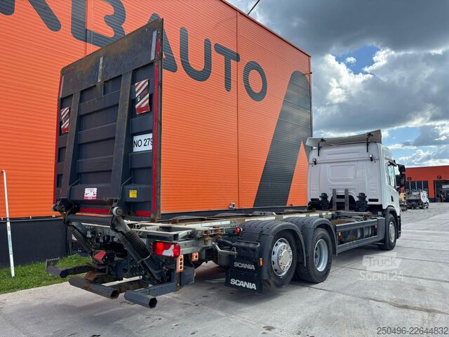 Konténerszállítás Scania P 500 6x2*4 9 TON FRONT AXLE / RETARDER