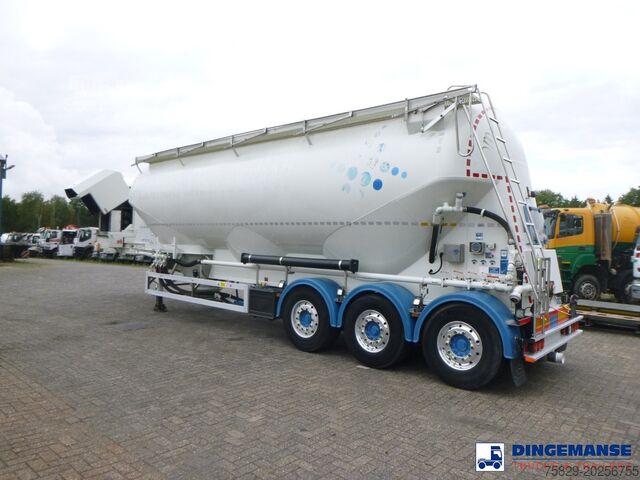 Tank Feldbinder Powder tank alu 50 m3 + compressor