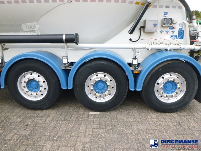 Tank Feldbinder Powder tank alu 50 m3 + compressor