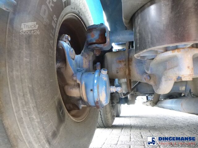 Tank Feldbinder Powder tank alu 50 m3 + compressor