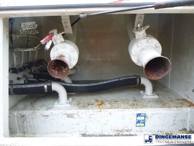 Tank Feldbinder Powder tank alu 50 m3 + compressor