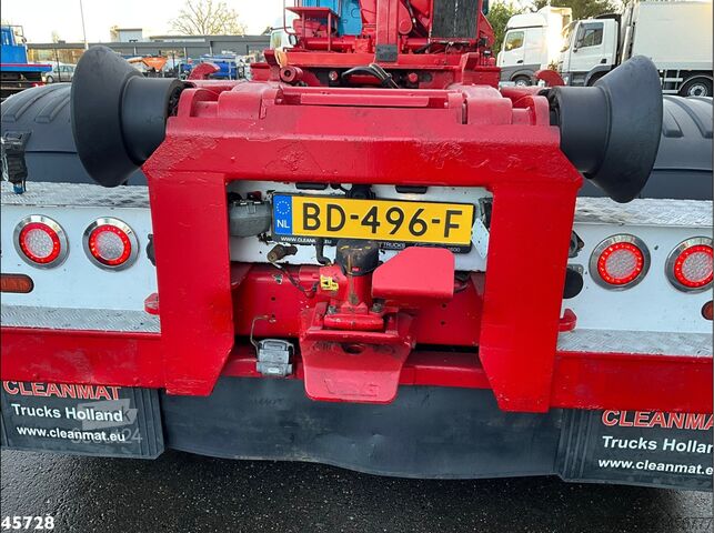 Haakarmsysteem Scania R 580 8x4 Euro 6 Retarder Hiab 24 Tonmeter laad...