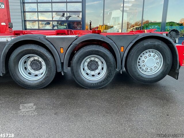 Haakarmsysteem Scania R 580 8x4 Euro 6 Retarder Hiab 24 Tonmeter laad...