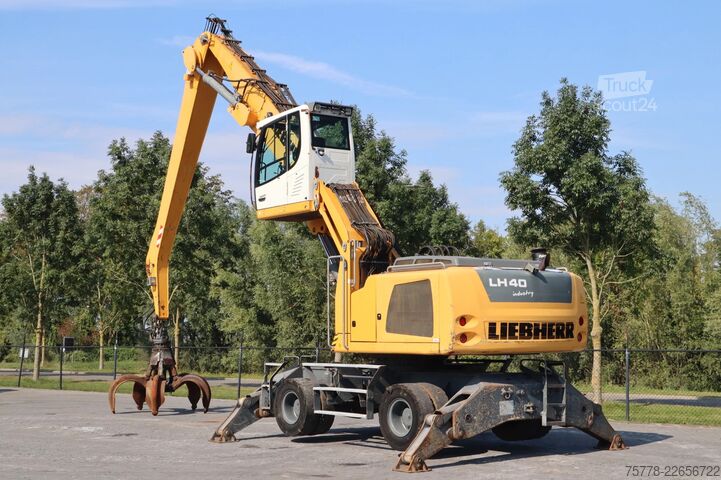 Materialehåndteringsmaskine Liebherr LH40 LH 40 M LITRONIC | GRAB | MAGNET GEN | 16 ...