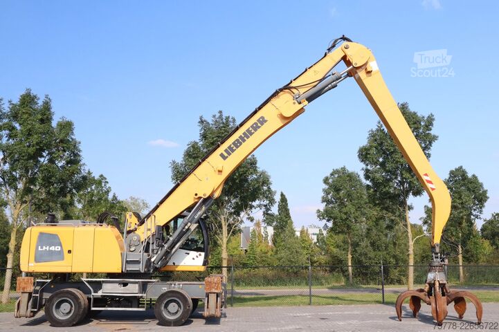 Materialehåndteringsmaskine Liebherr LH40 LH 40 M LITRONIC | GRAB | MAGNET GEN | 16 ...