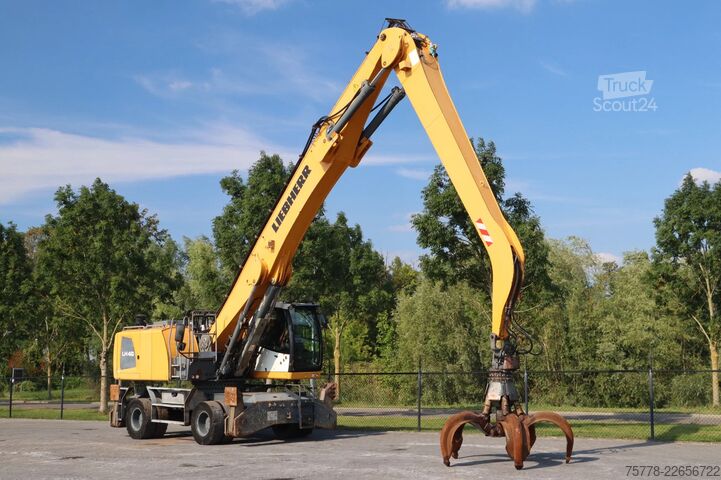 Materialehåndteringsmaskine Liebherr LH40 LH 40 M LITRONIC | GRAB | MAGNET GEN | 16 ...