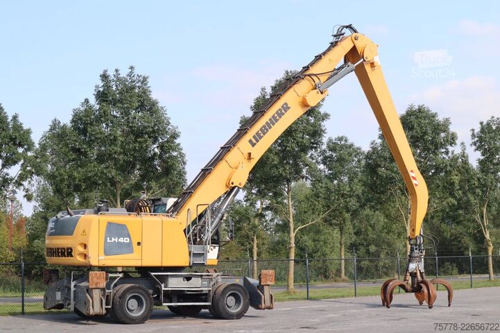 Materialehåndteringsmaskine Liebherr LH40 LH 40 M LITRONIC | GRAB | MAGNET GEN | 16 ...