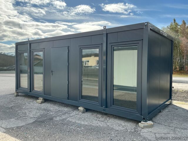 Kontorcontainer Villex MEGA CUBE LONG DOPPIO NERO