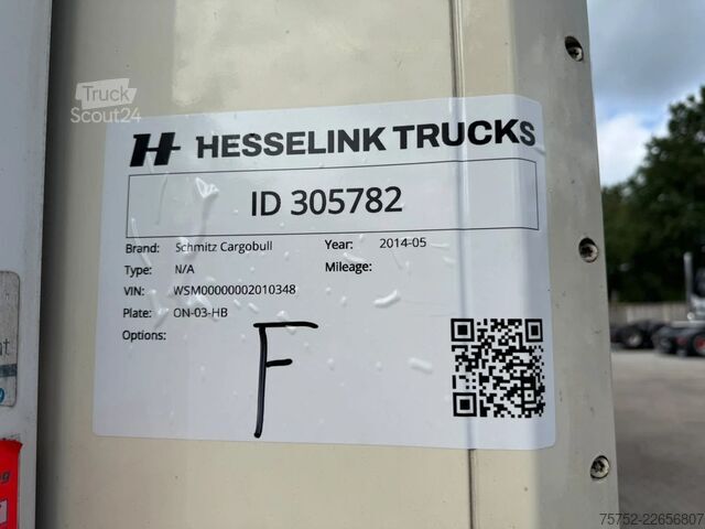 Kjøle- og frysetransport Schmitz Cargobull Thermo King SLXe Spectrum dakschade! Multi temp...