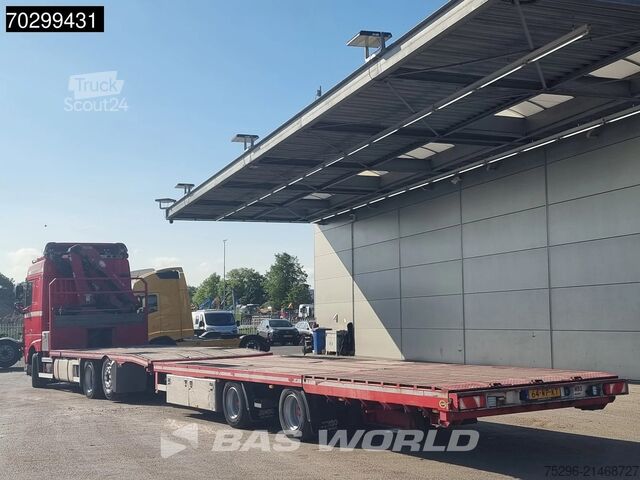 Fourgon porte-voitures DAF XF 440 6X2 NL-combi Transporter HMF 900-K2 Kran...