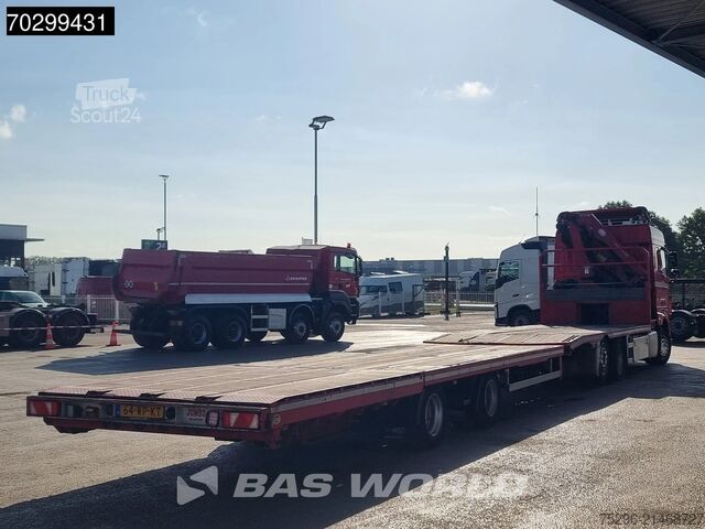 Fourgon porte-voitures DAF XF 440 6X2 NL-combi Transporter HMF 900-K2 Kran...
