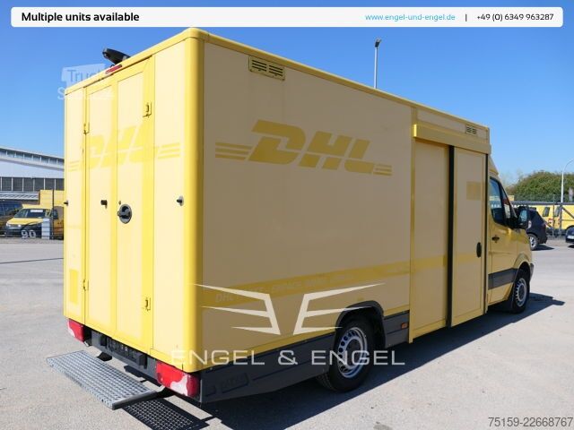 Furgon skrzyniowy mercedes-benz SPRINTER 310 CDI MAXI EURO-5 KOFFER REGALE KAMERA DURCHGANG
