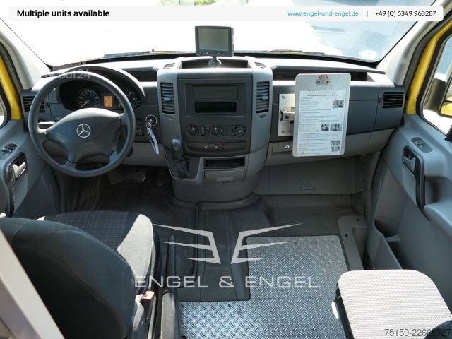 Furgon skrzyniowy mercedes-benz SPRINTER 310 CDI MAXI EURO-5 KOFFER REGALE KAMERA DURCHGANG