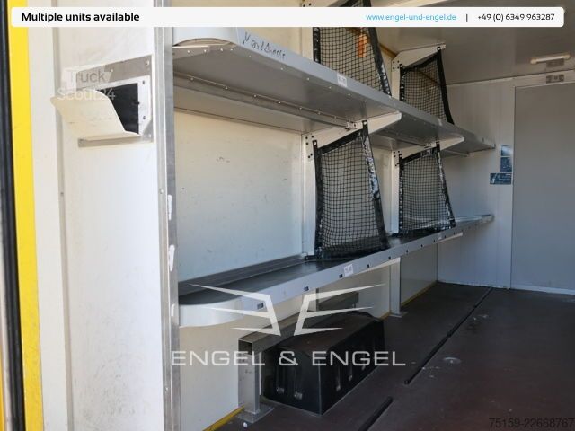 Furgon skrzyniowy mercedes-benz SPRINTER 310 CDI MAXI EURO-5 KOFFER REGALE KAMERA DURCHGANG