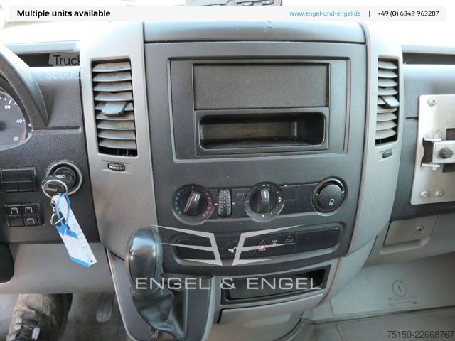 Furgon skrzyniowy mercedes-benz SPRINTER 310 CDI MAXI EURO-5 KOFFER REGALE KAMERA DURCHGANG