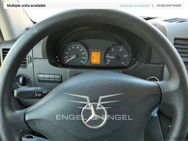 Furgon skrzyniowy mercedes-benz SPRINTER 310 CDI MAXI EURO-5 KOFFER REGALE KAMERA DURCHGANG