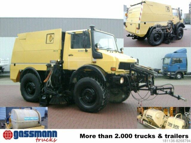 Special purpose truck Augl AUGL KMU88H, Kehrmaschinen-Aufbau