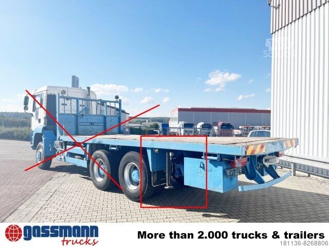 Кран, змонтований на вантажівці Versch. Abstützung für Kräne, mehrfach